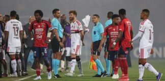 Flamengo recebe pontos de partida da Libertadores cancelado