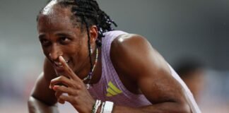 Alison dos Santos conquista ouro na etapa de Xiamen da Diamond League