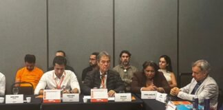 Gim Argello marca presença em lançamento da pré-candidatura de Augusto Cury