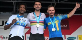 Lauro Chaman é ouro em etapa a Copa do Mundo de ciclismo de estrada