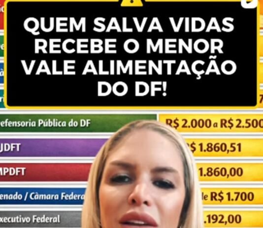 Lídia Peres denuncia discrepancia no valor do vale-alimentação de profissionais de saúde no DF
