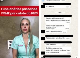 Lídia Peres denuncia fome entre funcionários do IGES-DF