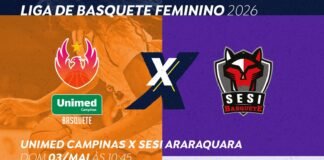TV Brasil transmite Unimed Campinas e Sesi Araraquara neste domingo
