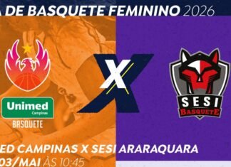 TV Brasil transmite Unimed Campinas e Sesi Araraquara neste domingo