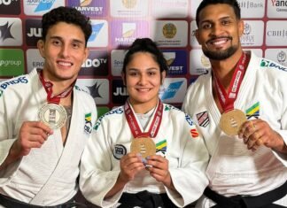 Brasil conquista sete medalhas no Grand Slam de Astana no Cazaquistão