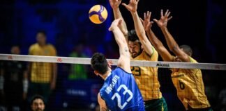 Vôlei: Brasil é superado pela Itália, o 2º revés na Liga das Nações