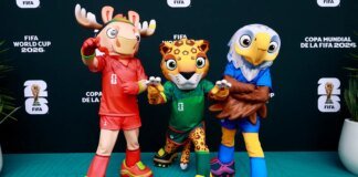 Mascotes do Mundial incluem a águia-careca, animal salvo de extinção