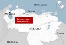 EUA projetam até 100 mil mortes em terremotos na Venezuela