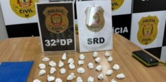 32ª DP prende homem por tráfico de drogas em Samambaia