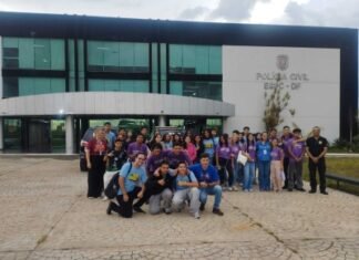 ESPC recebe estudantes do Senac para ações de prevenção ao uso de drogas