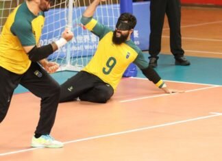 Seleção brasileira masculina vai à semifinal do Mundial de goalball