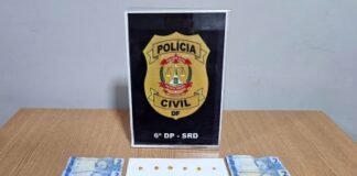 PCDF prende homem por tráfico, porte de arma branca e resistência