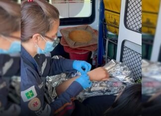 Bebê nasce dentro de carro no Eixo Monumental após mãe entrar em trabalho de parto