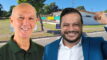Rogério Ulysses e Arruda se reúnem com amigos em Sobradinho para assistir ao jogo do Brasil