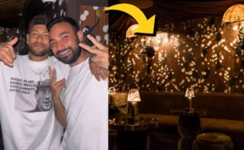 Neymar curte balada VIP só para associados em Nova York durante folga da Copa