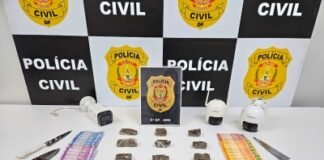 PCDF prende três por tráfico e apreende arma de fogo no Itapoã
