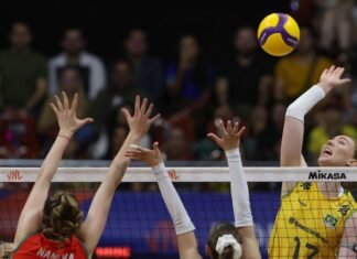 Invicto, Brasil enfrenta campeãs olímpicas na Liga das Nações de Vôlei