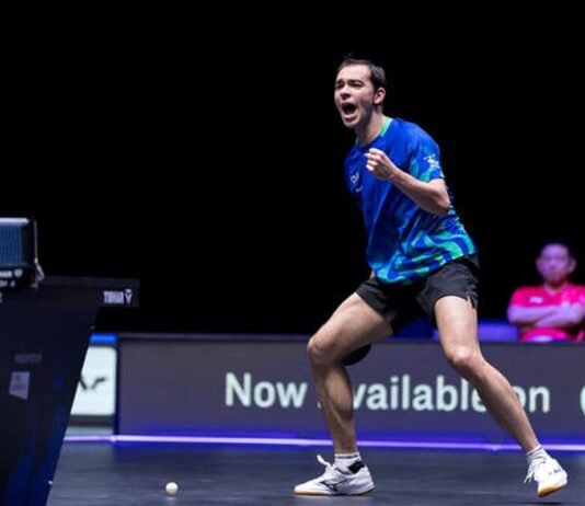 Hugo Calderano cai na final e perde chance do tri no WTT da Eslovênia