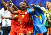 Congo vence de virada e segue na Copa, assim como Colômbia e Portugal