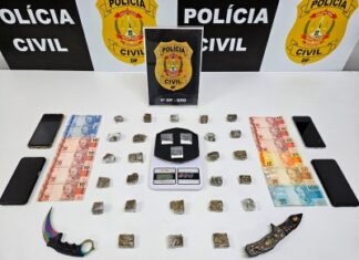 PCDF prende família em flagrante por tráfico no Paranoá