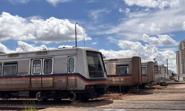 Metrô-DF opera com frota canibalizada e apenas 19 trens em circulação