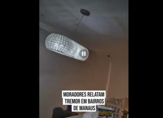 Vídeo: tremor do terremoto da Venezuela é sentido em Manaus