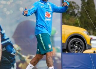 Neymar não viaja com seleção para Cleveland; segue em tratamento