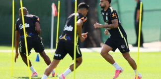 Seleção brasileira se reapresenta e faz 1º treino para encarar Haiti