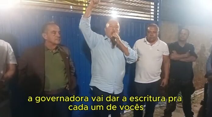 Confira vídeo da denúncia de Anderson Guiné de uso da CAESB em possível campanha antecipada para Celina Leão