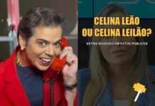 Humorista Gustavo Mendes, famoso pela “Dilma Bolada” satiriza Celina Leão e a chama de “Celina Leilão”