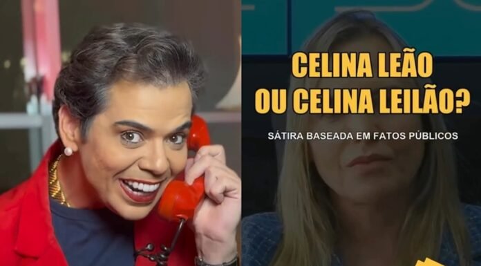 Humorista Gustavo Mendes, famoso pela “Dilma Bolada” satiriza Celina Leão e a chama de “Celina Leilão”