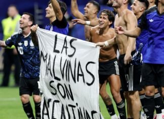 Ato de jogadores argentinos reacende debate sobre domínio das Malvinas
