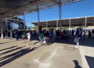Vídeo – “Flopou”, evento de Celina na Santa Maria custa certa de R$ 200 mil e reúne poucos apoiadores