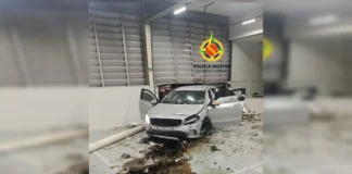 Motorista foge de blitz e invade concessionária na Asa Norte