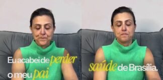O caos na saúde de Brasília atinge qualquer um: pré-candidata perde o pai aguardando cateterismo