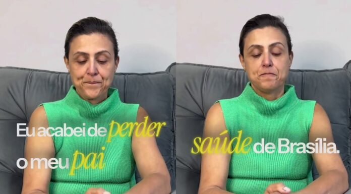 O caos na saúde de Brasília atinge qualquer um: pré-candidata perde o pai aguardando cateterismo