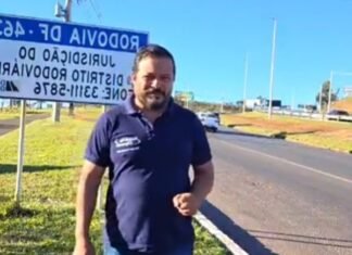 Rogério Ulysses defende construção de nova faixa exclusiva para ônibus na DF-463