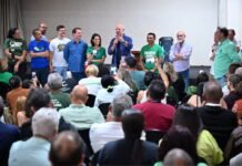 Carol Fleury e Sandro Bilks lotam evento e mostram força de mobilização no DF