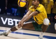 Brasil cai na 1ª fase da Liga das Nações de vôlei masculino