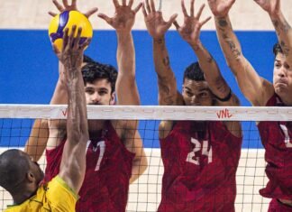 Vôlei: Brasil perde para EUA e volta a se complicar na Liga das Nações