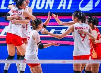 China surpreende EUA e vai à semi da Liga das Nações de vôlei feminino