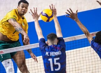 Brasil bate bicampeã olímpica França na Liga das Nações de vôlei
