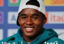 Endrick cita papo com veteranos e confiança em Ancelotti: iluminado”