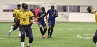 Brasil abre ciclo do futebol de cegos com Jogos Parasul-Americanos