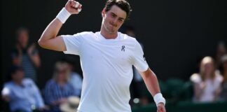 João Fonseca crava segunda vitória no Torneio de Wimbledon, em Londres