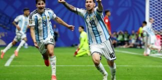 Argentina busca virada, despacha Egito e mantém vivo o sonho do tetra