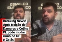 Osvaldo Eustáquio pede que bolsonaristas não votem em Celina Leão no DF