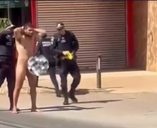 Vídeo: Homem é visto andando pelado na Rua 10 de Vicente Pires