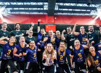 Brasil vence anfitriã China e vai à final do Mundial de vôlei sentado
