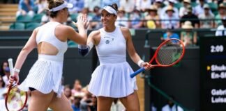 Stefani avança pela 1ª vez à final de duplas femininas de Wimbledon